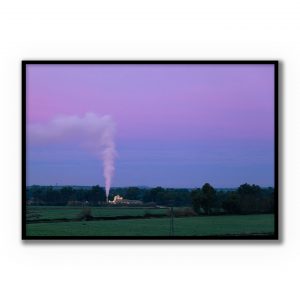 Paisaje Gravera humo