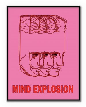 Obra artística Mind Explosion – BORRO