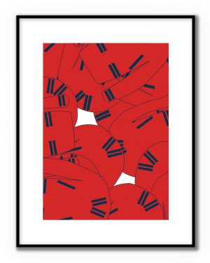 Obra gráfica Uniforme urbano de BORRO en formato decorativo