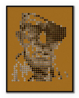 Obra artística Monument Valley inspirada en el cine clásico – BORRO